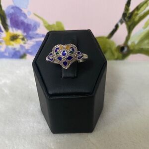 Hand Crafted 925 Silver heart shaped